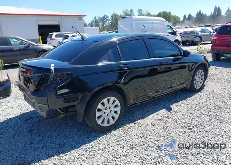 2014 Chrysler 200 Lx из США, поврежденный, VIN 1C3CCBAB2EN231559